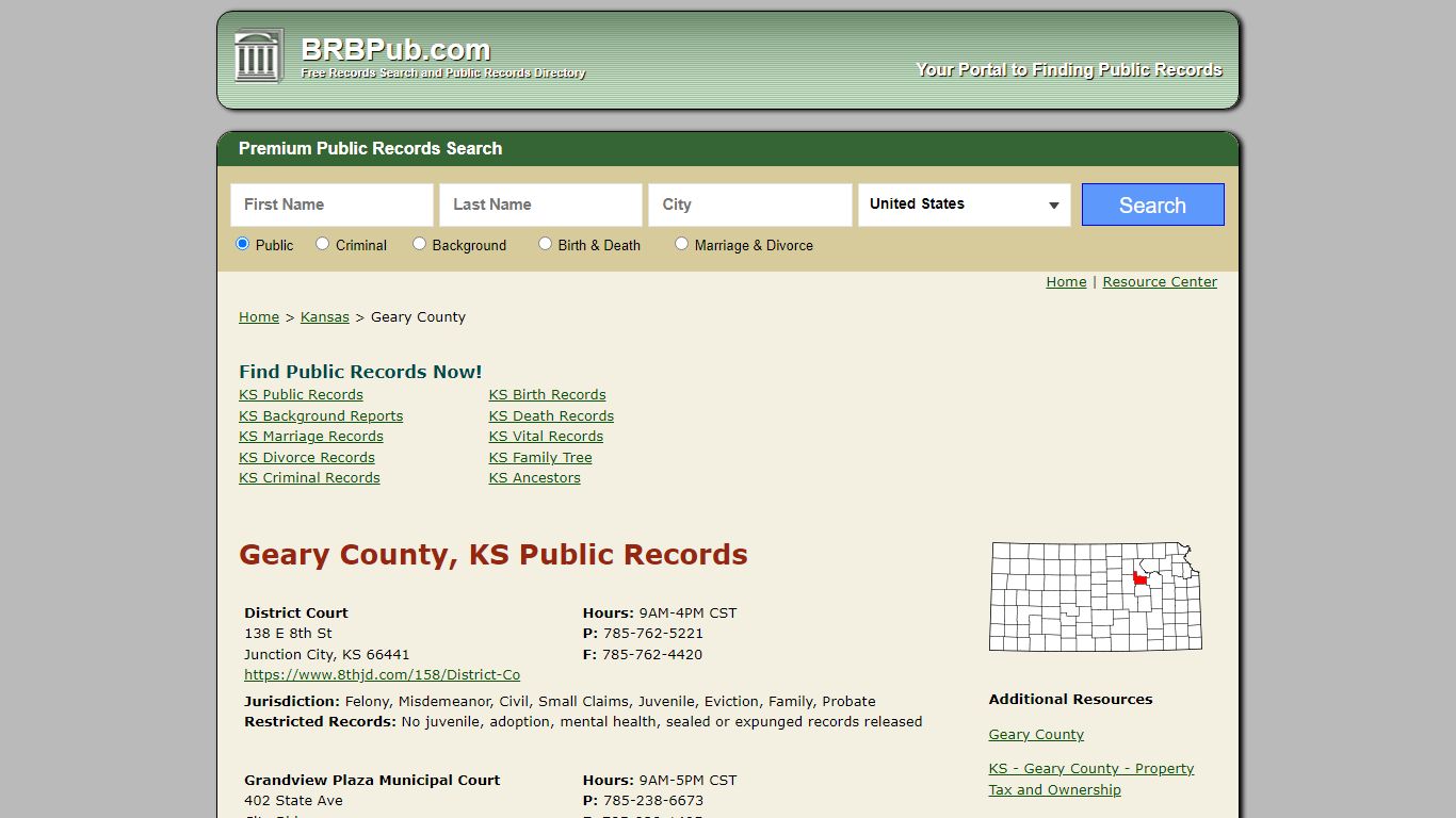 Geary County Public Records | Search Kansas Government ...
